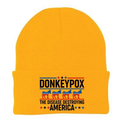 Donkey Pox The Disease Destroying America Knit Cap Winter Beanie