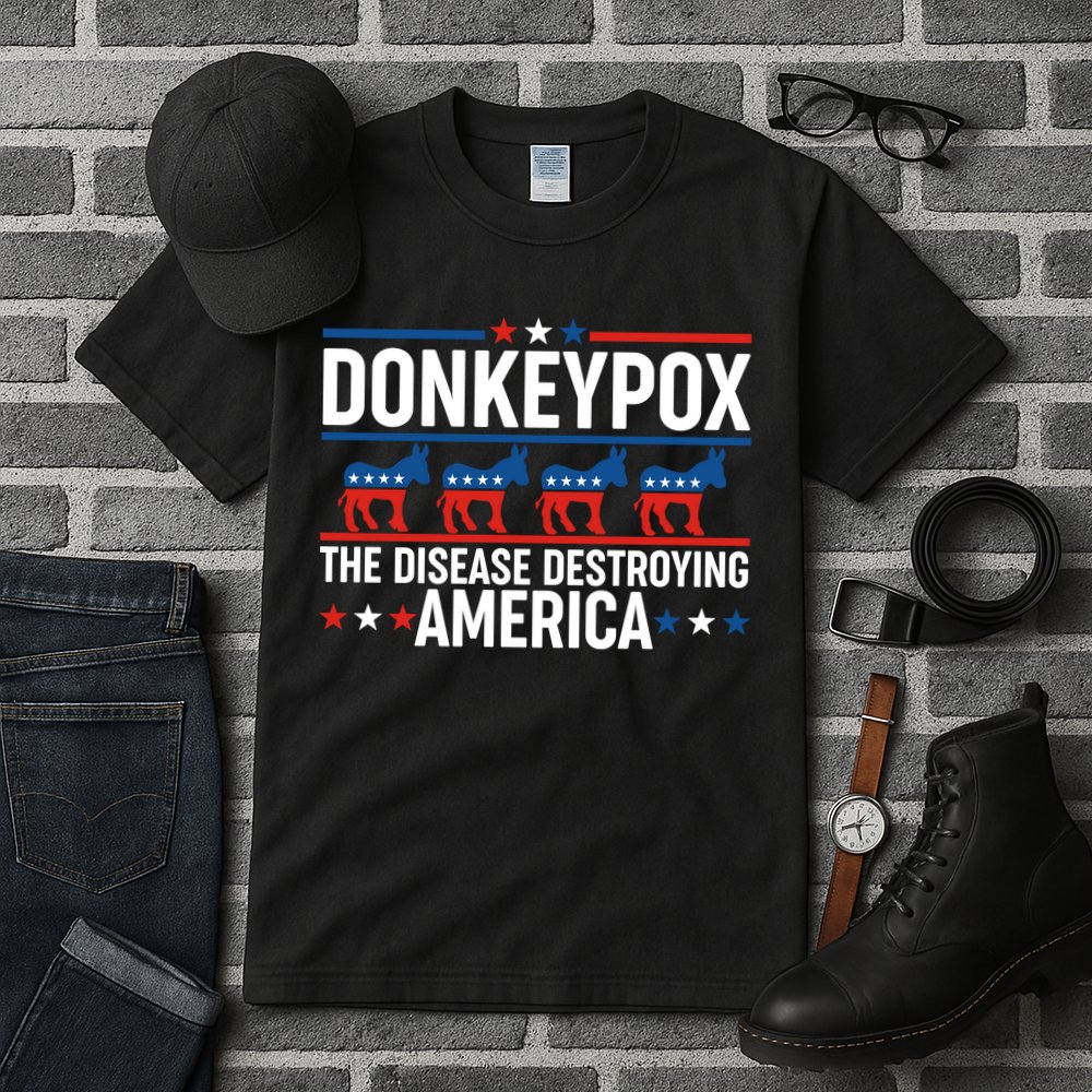 Donkey Pox The Disease Destroying America Tall T-Shirt