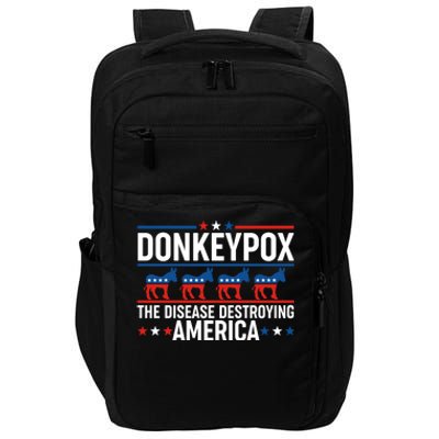 Donkey Pox The Disease Destroying America Impact Tech Backpack