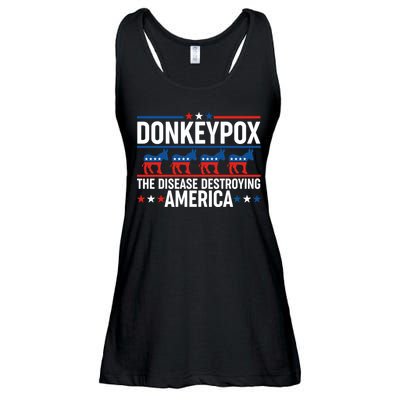 Donkey Pox The Disease Destroying America Ladies Essential Flowy Tank