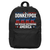 Donkey Pox The Disease Destroying America 16 in Basic Backpack