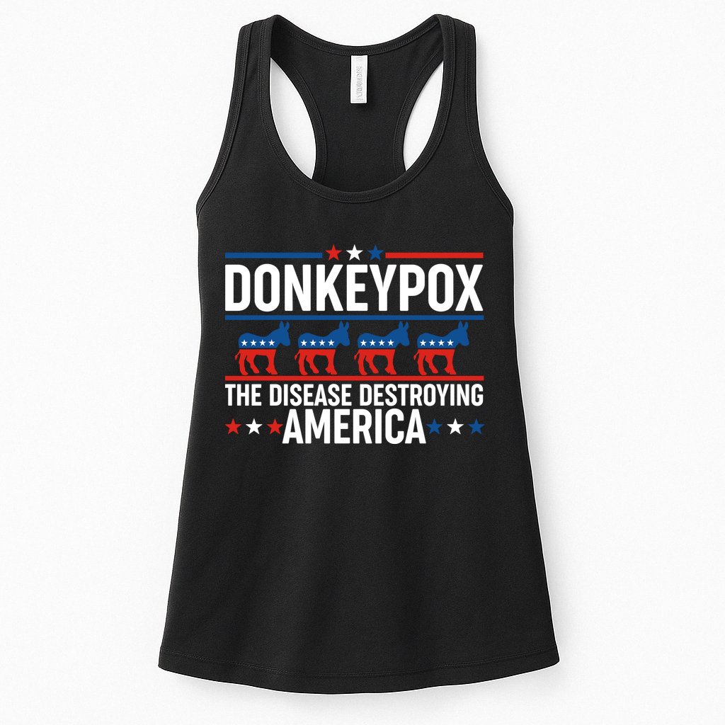 Donkey Pox The Disease Destroying America Womens Tank Top