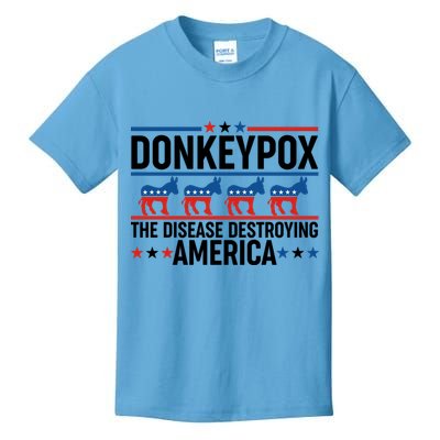 Donkey Pox The Disease Destroying America Kids T-Shirt