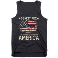 Donkey Pox The Disease Destroying America Funny Donkeypox Tank Top