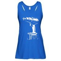 Don't Panic This Is Just A Drill Funny Tool Diy Meaningful Gift Ladies Essential Flowy Tank