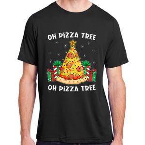 Delicious Pizza Tree Xmas Gift Festive Christmas Decoration Adult ChromaSoft Performance T-Shirt