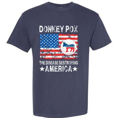 Donkey Pox The Disease Destroying America Vintage Look Garment-Dyed Heavyweight T-Shirt