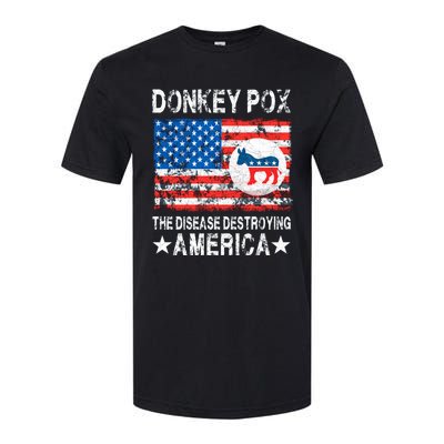 Donkey Pox The Disease Destroying America Vintage Look Softstyle CVC T-Shirt