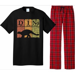 Dinosaur Periodic Table Elements Ankylosaurus Paleontologist Pajama Set