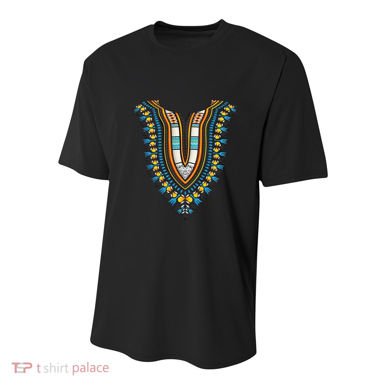 Dashiki Print traditional African Costume Pride Youth Performance Sprint T-Shirt