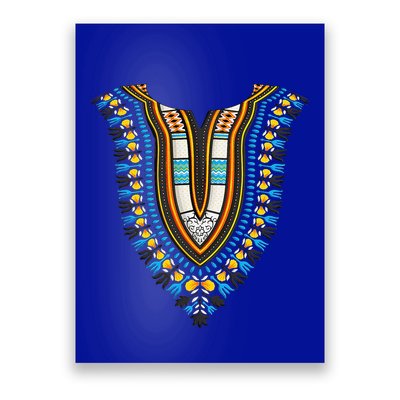 Dashiki Print traditional African Costume Pride Poster