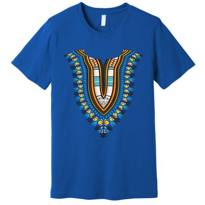 Dashiki Print traditional African Costume Pride Premium T-Shirt