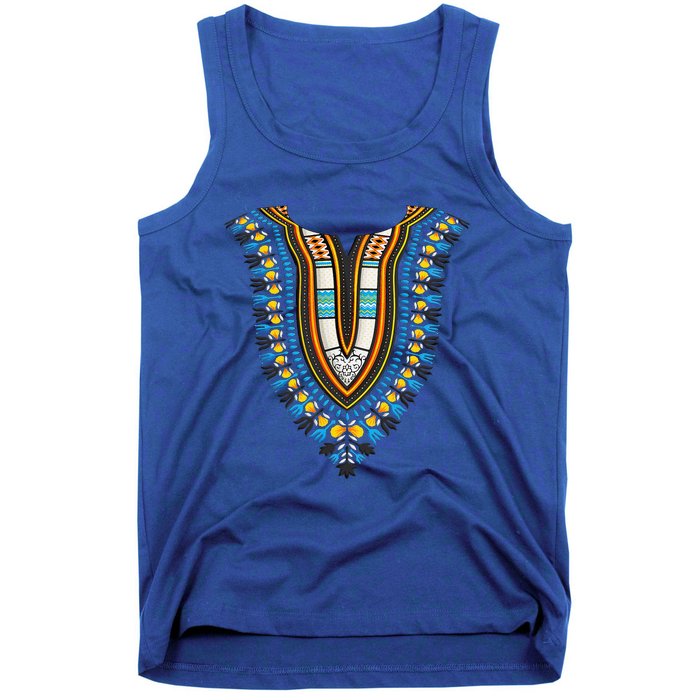 Dashiki Print traditional African Costume Pride Tank Top