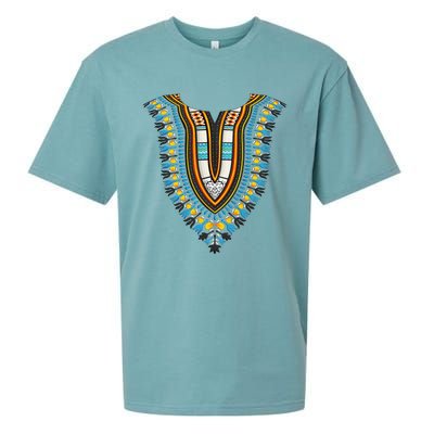 Dashiki Print traditional African Costume Pride Sueded Cloud Jersey T-Shirt