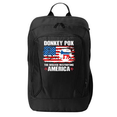 Donkey Pox The Disease Destroying America City Backpack