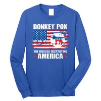 Donkey Pox The Disease Destroying America Long Sleeve Shirt