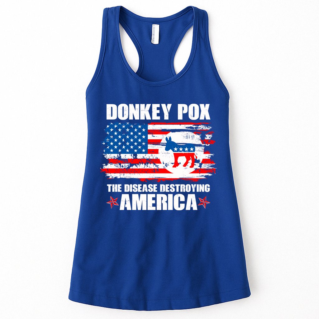 Donkey Pox The Disease Destroying America Womens Tank Top