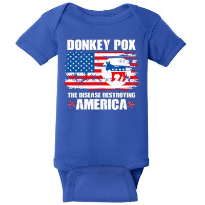 Donkey Pox The Disease Destroying America Baby Bodysuit