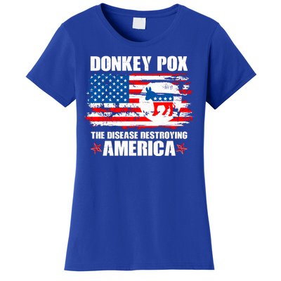 Donkey Pox The Disease Destroying America Women's T-Shirt