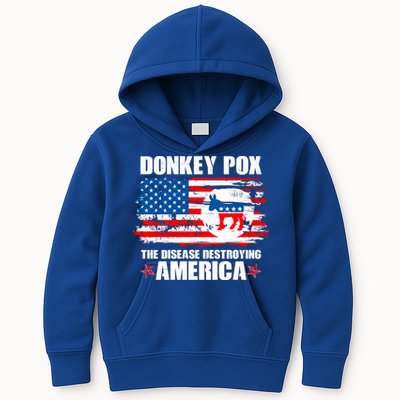 Donkey Pox The Disease Destroying America Kids Hoodie