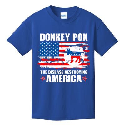 Donkey Pox The Disease Destroying America Kids T-Shirt