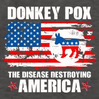 Donkey Pox The Disease Destroying America Vector Backpack