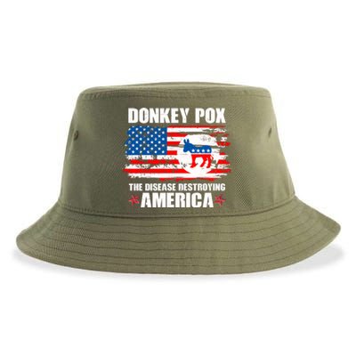 Donkey Pox The Disease Destroying America Sustainable Bucket Hat