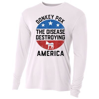 Donkey Pox The Disease Destroying America Donkeypox Back Cooling Performance Long Sleeve Crew