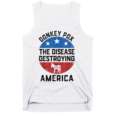 Donkey Pox The Disease Destroying America Donkeypox Back Tank Top