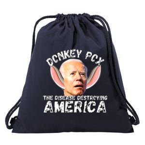 Donkey Pox The Disease Destroying America Drawstring Bag