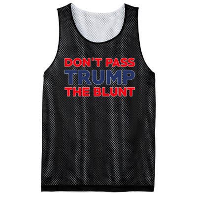 Don’T Pass Trump The Blunt Mesh Reversible Basketball Jersey Tank