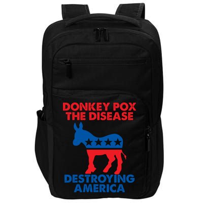 Donkey Pox The Disease Destroying America DonkeyPox Impact Tech Backpack