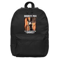 Donkey Pox The Disease Destroying America Donkeypox Funny 16 in Basic Backpack
