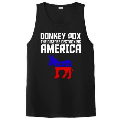 Donkey Pox The Disease Destroying America Anti Biden PosiCharge Competitor Tank