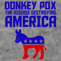 Donkey Pox The Disease Destroying America Anti Biden Tank Top