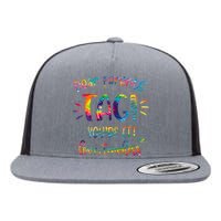 Dear Parents Tag Youre It Love Teacher Groovy Funny Teacher Flat Bill Trucker Hat