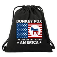 Donkey Pox The Disease Destroying America Drawstring Bag