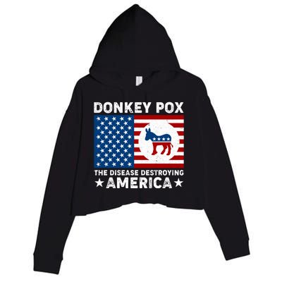 Donkey Pox The Disease Destroying America Crop Fleece Hoodie