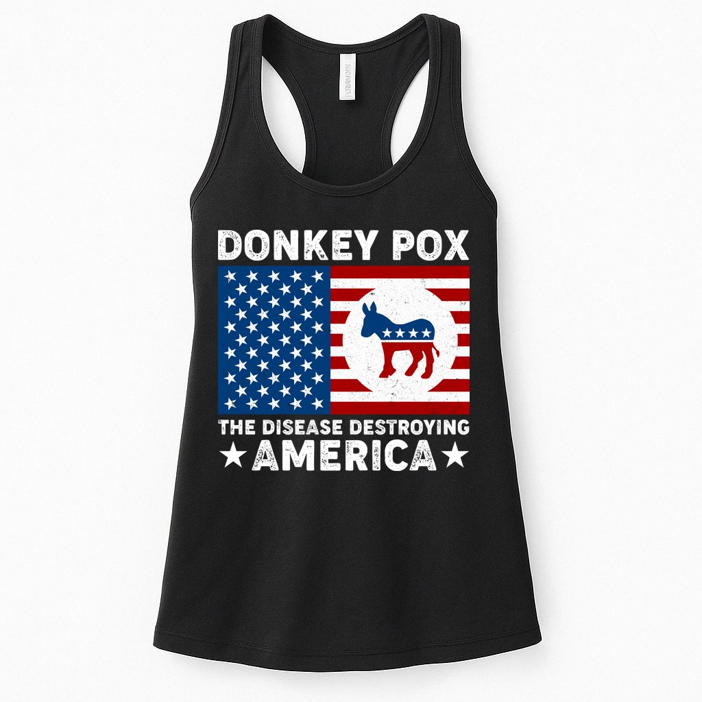 Donkey Pox The Disease Destroying America Womens Tank Top