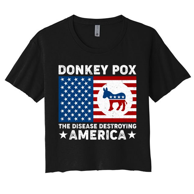 Donkey Pox The Disease Destroying America Crop Top