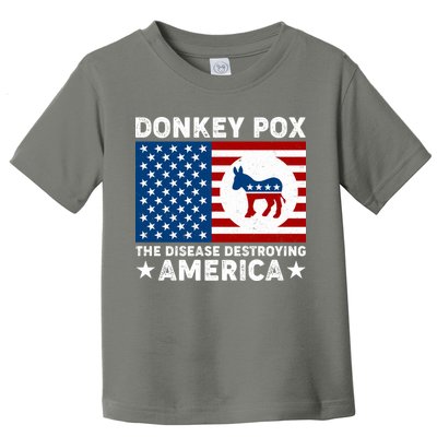Donkey Pox The Disease Destroying America Toddler T-Shirt