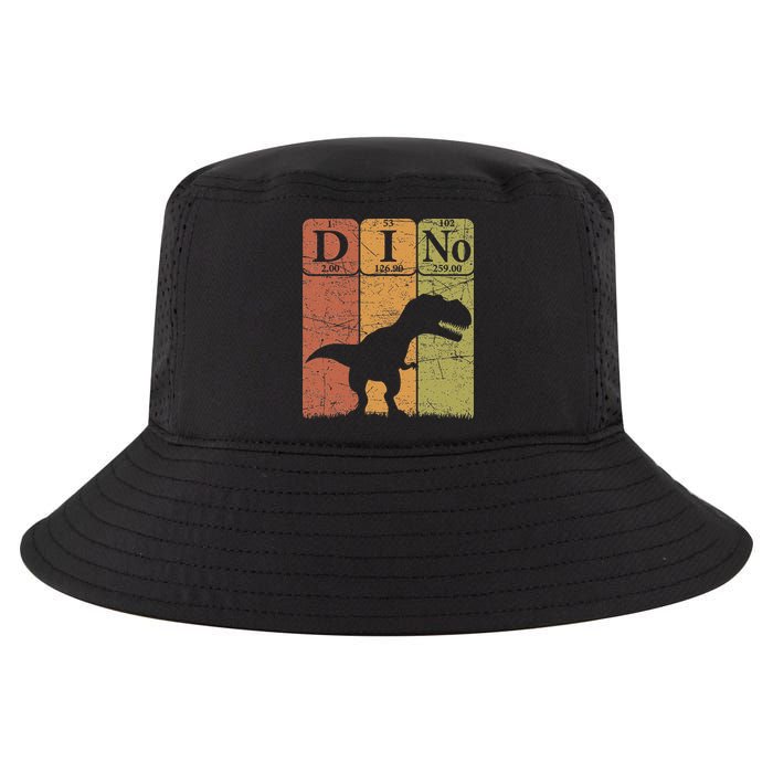 Dinosaur Periodic Table Elements T Rex Dino Paleontologist Cool Comfort Performance Bucket Hat