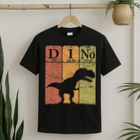 Dinosaur Periodic Table Elements T Rex Dino Paleontologist T-Shirt