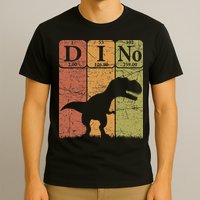 Dinosaur Periodic Table Elements T Rex Dino Paleontologist T-Shirt