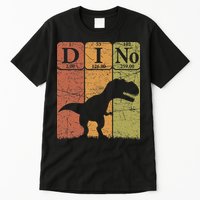Dinosaur Periodic Table Elements T Rex Dino Paleontologist Tall T-Shirt