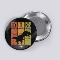 Dinosaur Periodic Table Elements T Rex Dino Paleontologist Button