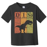 Dinosaur Periodic Table Elements T Rex Dino Paleontologist Toddler T-Shirt