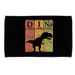 Dinosaur Periodic Table Elements T Rex Dino Paleontologist Microfiber Hand Towel