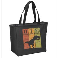 Dinosaur Periodic Table Elements T Rex Dino Paleontologist Zip Tote Bag