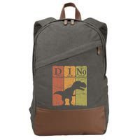 Dinosaur Periodic Table Elements T Rex Dino Paleontologist Cotton Canvas Backpack
